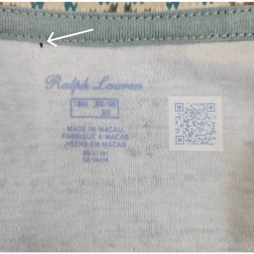 Ralph Lauren Fair Isle‎ Shawl-Collar Coverall | Baby 18 Months | MINOR FLAW